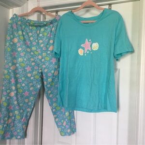 Cozee Corner - Women 2 pc set petite. Pajamas set.